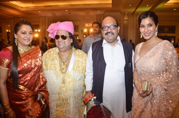 Jaya Prada, Amar Singh and Sophie Choudry