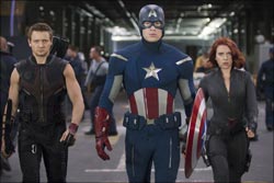 A scene from The Avengers