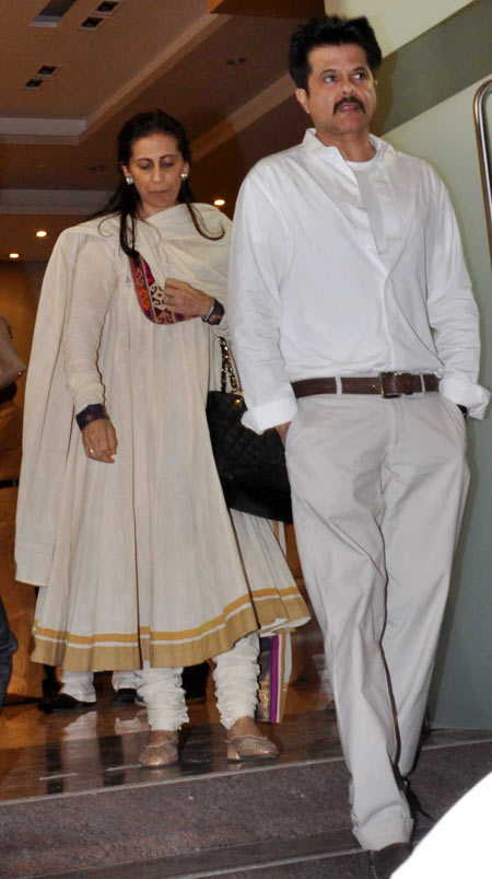Sunita and Anil Kapoor