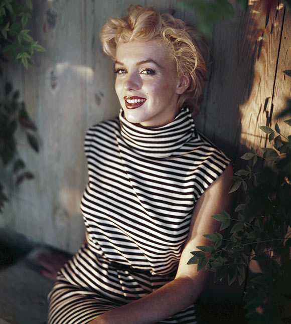 Marilyn Monroe in her green Emilio PUCCI dress 