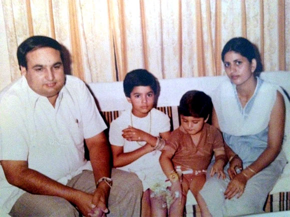 Mallika Sherawat with family