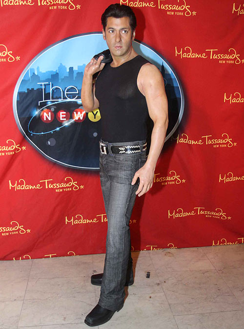 Salman Khan's wax statue at Madame Tussauds New York