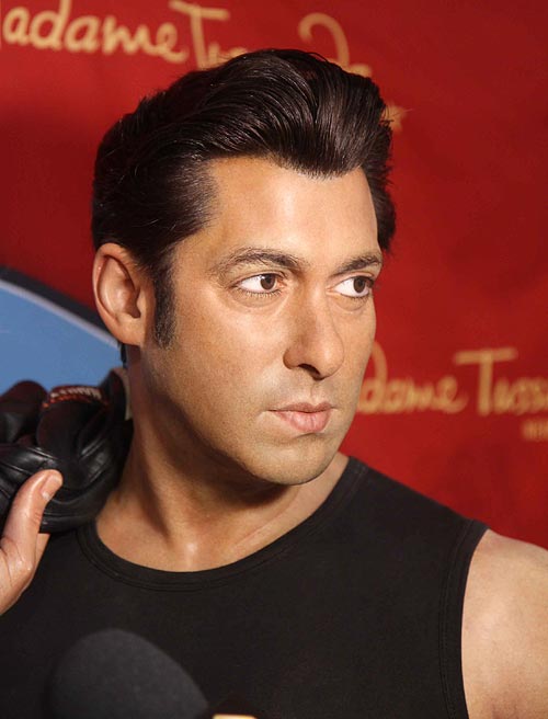 Salman Khan's wax statue at Madame Tussauds New York