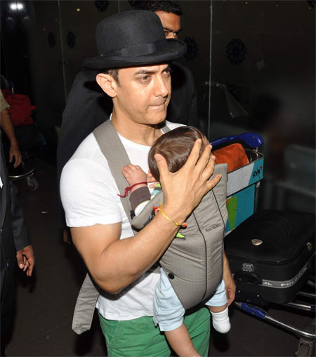 Aamir Khan and Azad Rao Khan