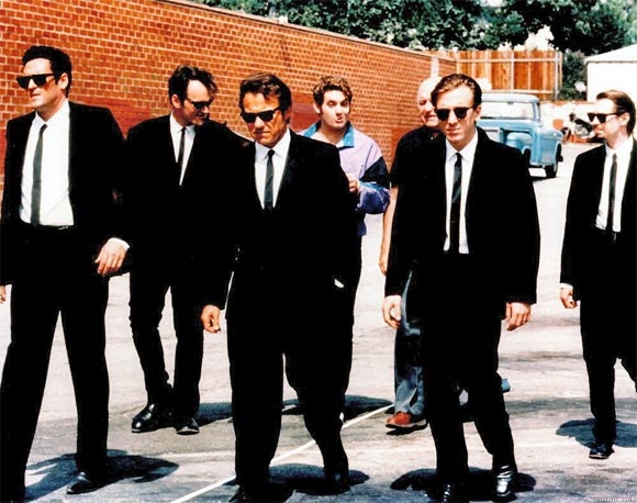 A scene from Reservoir Dogs