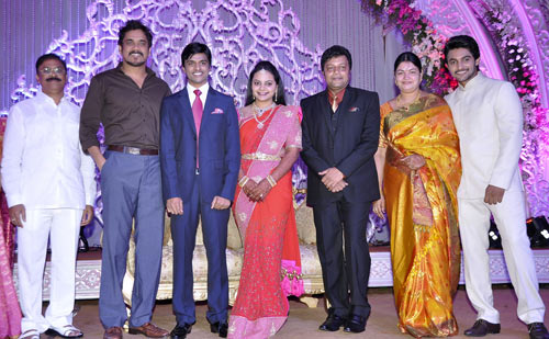 Nagarjuna along with Sai Kumar's family