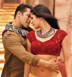 Salman Khan and Katrina Kaif in Ek Tha Tiger