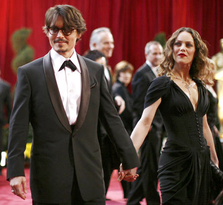 Johnny Depp and Vanesa Paradis