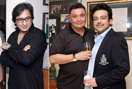Talat Aziz, Rishi Kapoor and Adnan Sami