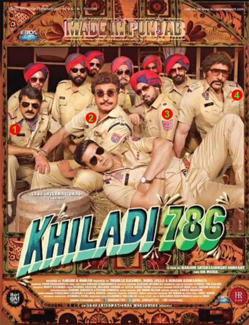Movie poster of Khiladi 786