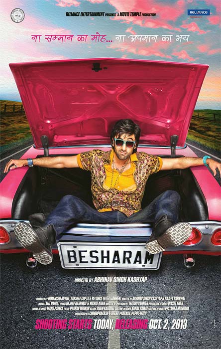 Movie poster of Besharam