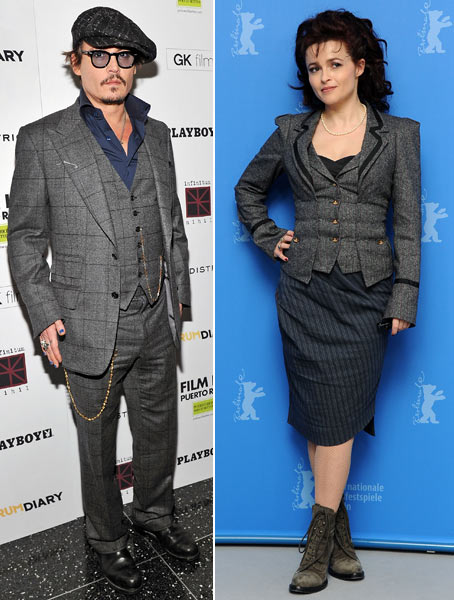 2. Johnny Depp and Helena Bonham Carter