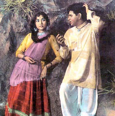 A scene from Ganga Jamuna