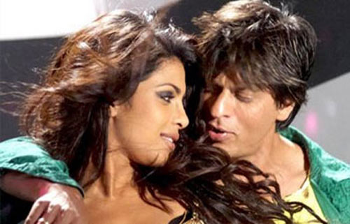 Priyanka Chopra and Shah Rukh Khan