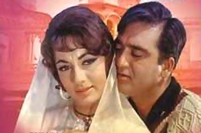 Sadhana and Sunil Dutt in Mera Saaya