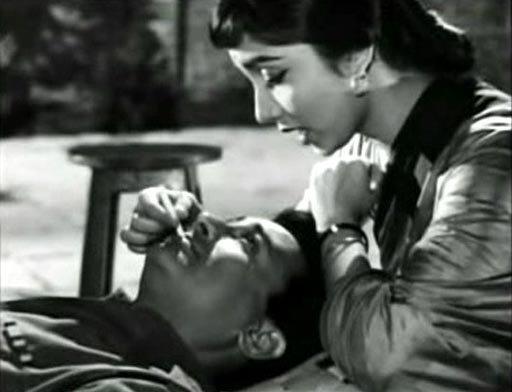 Sadhana and Dev Anand in Hum Dono