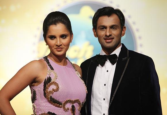 Sania Mirza and Shoaib Malik