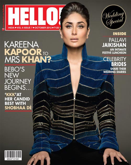Kareena Kapoor on Hello! cover