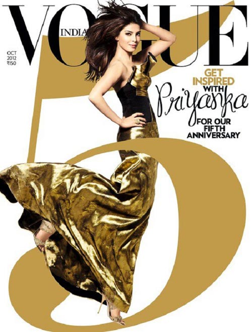Priyanka Chopra on Vogue cover