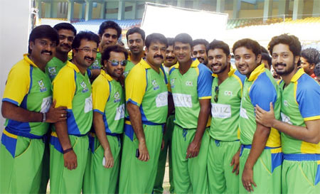 The team of Kerela Strikers