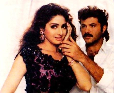 Sridevi and Anil Kapoor in Laadla