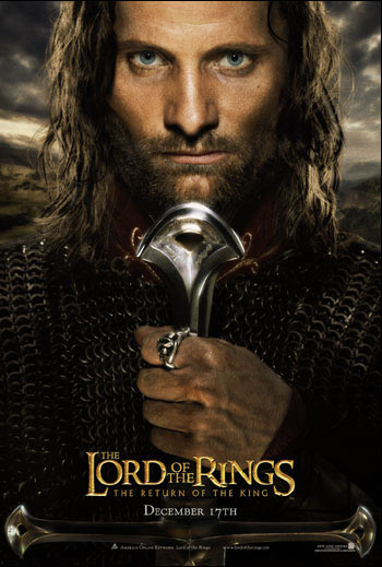Movie poster of The Lord Of The Rings: Return Of The King