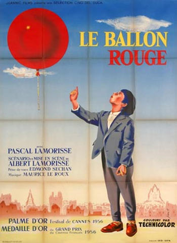 Movie poster of Le Ballon Rouge