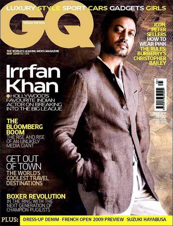 Irrfan Khan on GQ cover