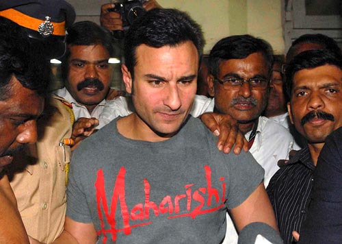 Saif's been violent before. Here's when
