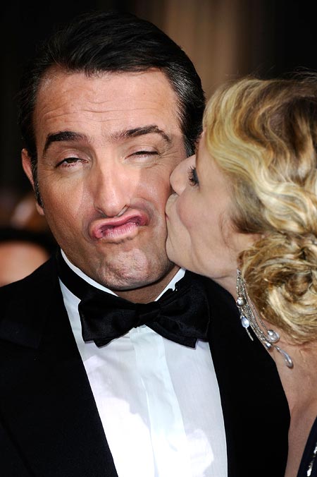 Jean Dujardin and wife Alexandra Lamy