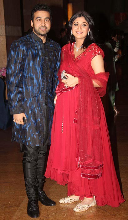 Raj Kundra and Shilpa Shetty