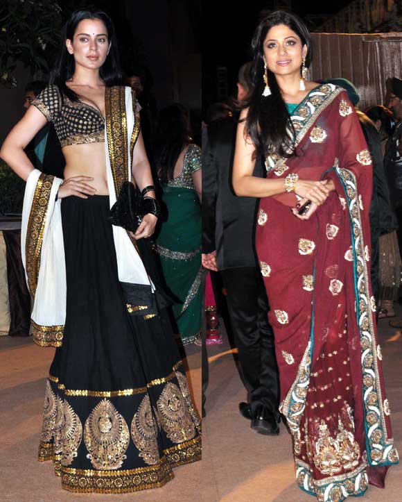Kangna Ranaut and Shamita Shetty