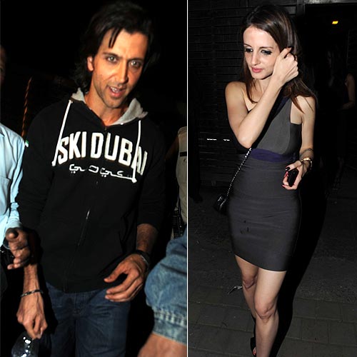 Hrithik and Sussane Roshan