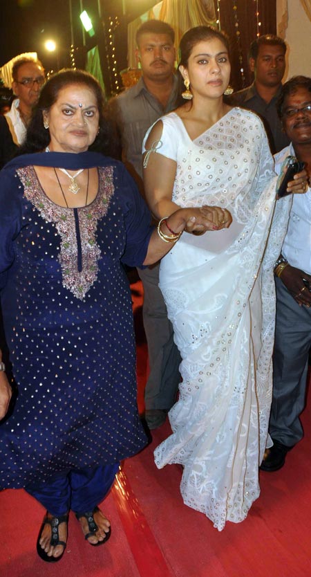 Veena Devgn and Kajol