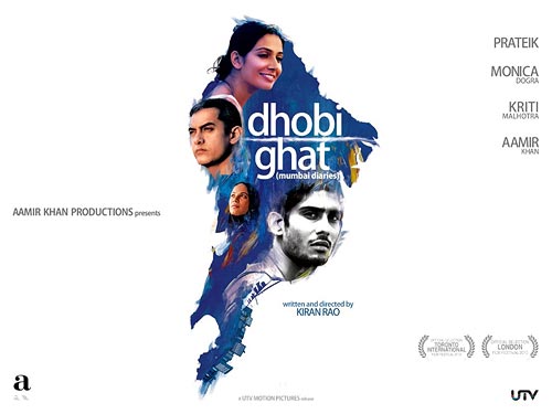 Movie poster of Dhobi Ghat