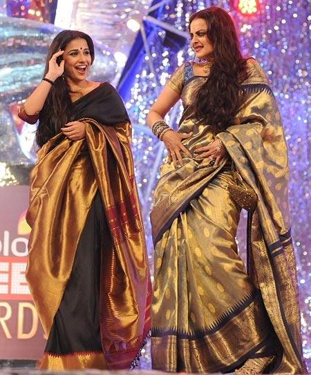 Vidya Balan and Rekha