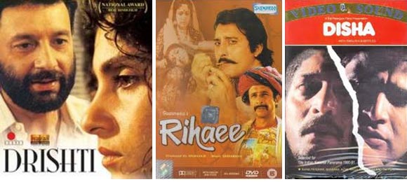 Movie posters of Drishti, Rihaee and Disha