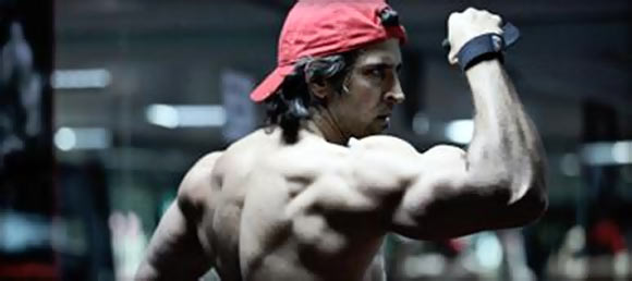 PIX: Check out Hrithik's incredible Krrish 3 muscles! - Rediff.com Movies
