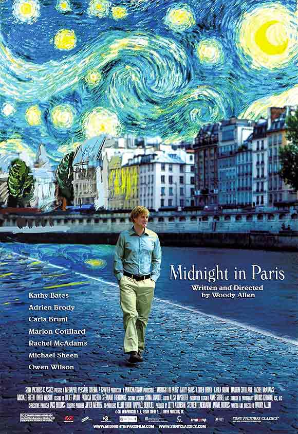 Movie poster of Midnight In Paris