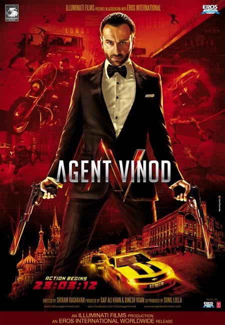 Movie poster of Agent Vinod