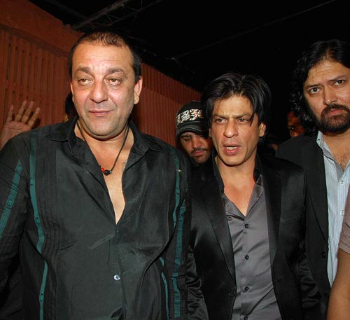 Sanjay Dutt, Shah Rukh Khan and Sameer Arya