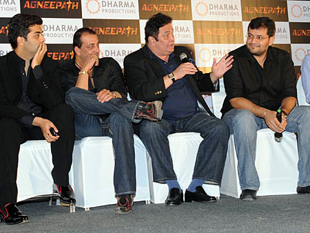 Karan Johar, Sanjay Dutt, Rishi Kapoor, Karan Malhotra