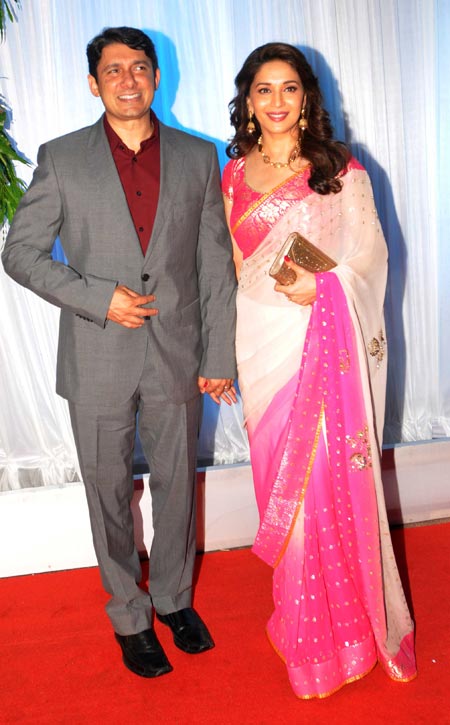 Sriram and Madhuri Dixit Nene