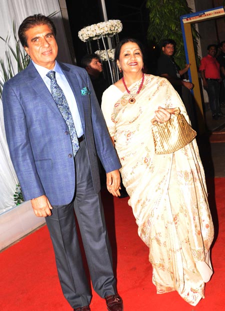 Raj Babbar and Nadira
