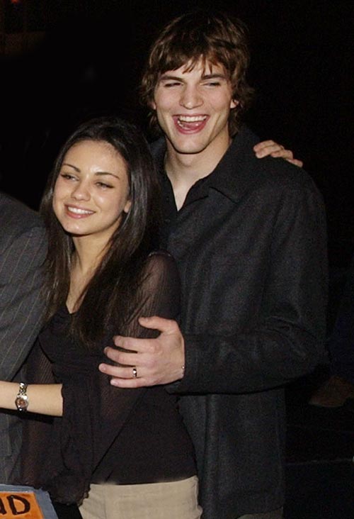 Mila Kunis and Ashton Kutcher