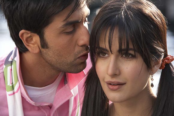 Ranbir Kapoor and Katrina Kaif in Ajab Prem Ki Gazab Kahaani
