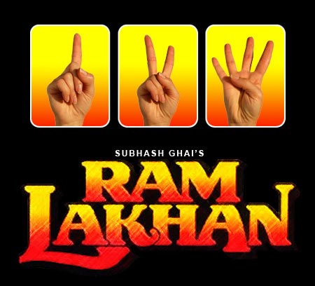 The Ram Lakhan poster