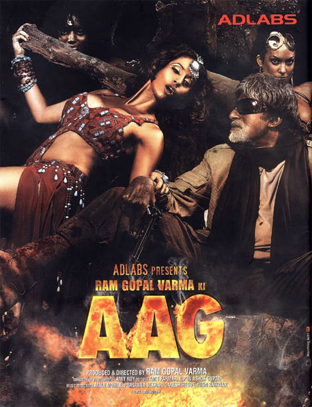 Movie poster of Ramgopal Varma Ki Aag