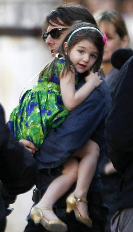 Tom and Suri Cruise