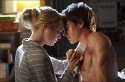 Emma Stone and Andrew Garfield in The Amazing Spider-Man